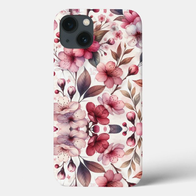 Cherry Blossom Case-Mate iPhone Hülle (Rückseite)