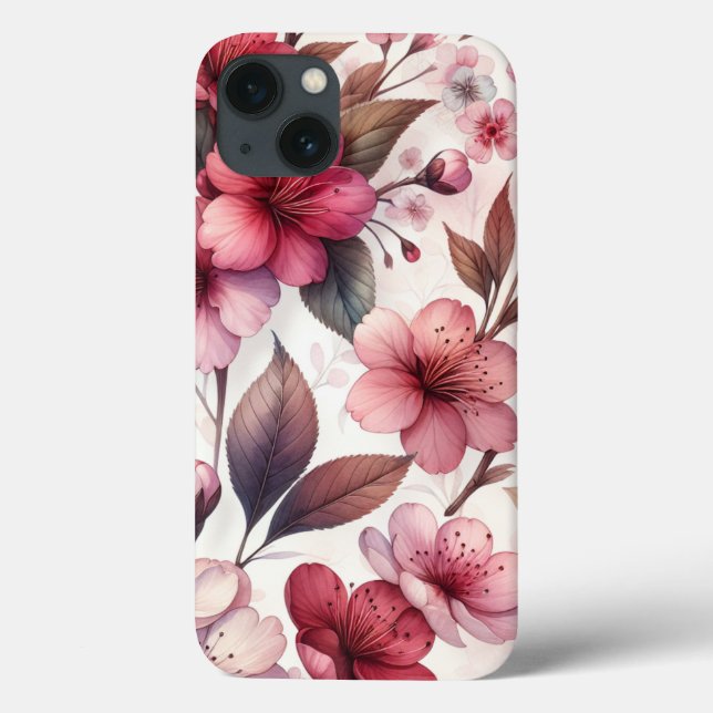 Cherry Blossom Case-Mate iPhone Hülle (Rückseite)