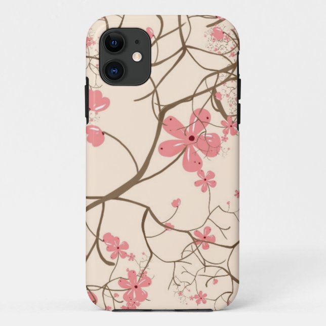 Cherry Blossom Case-Mate iPhone Hülle (Rückseite)
