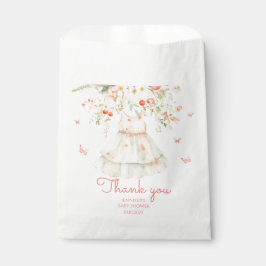 Cherry Blossom Clothesline Baby Dusche vielen Dank Geschenktütchen