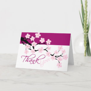 Cherry Blossom   Dankeskarte