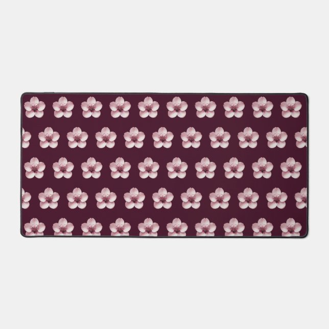Cherry Blossom Desk Mat Schreibtischunterlage (Vorderseite)