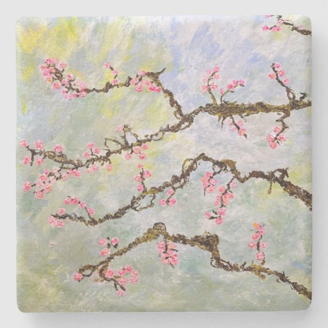 Cherry Blossom Drink Untersetzer (Vorderseite)