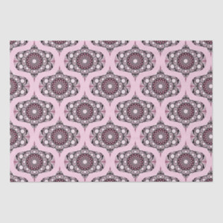 Cherry Blossom Dusky Rose Dot Mandala Retro Ogee Seidenpapier