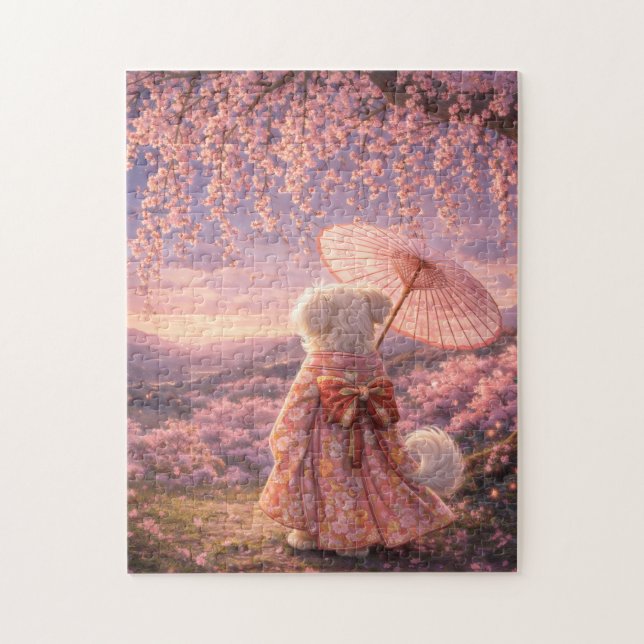 Cherry Blossom Evening – A Quiet Moment in Japan (Vertikal)