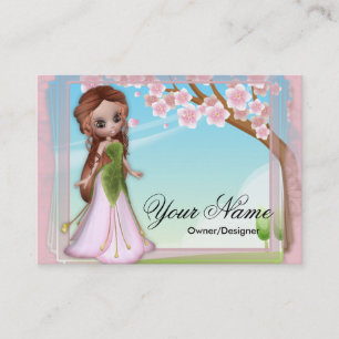 Cherry Blossom Fairy 2 Imaginaires Cartes de visit