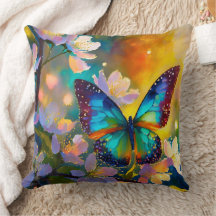 Cherry Blossom Fantasy Sunrise Butterfly