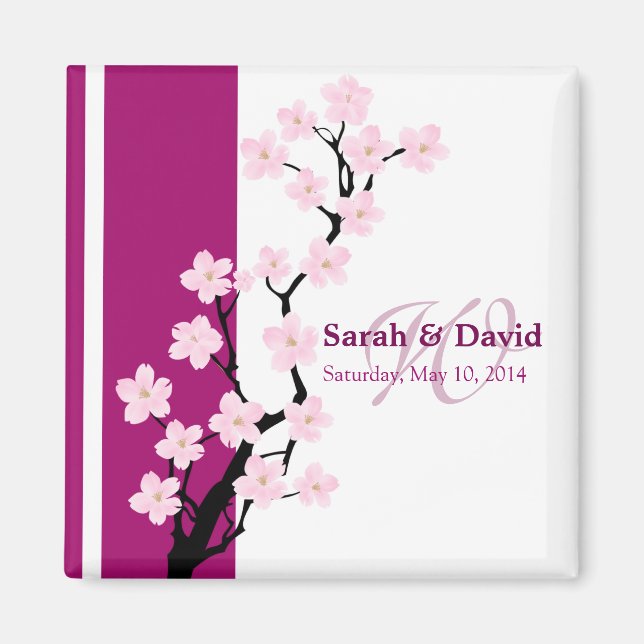 Cherry Blossom | Favor Magnet (Vorne)