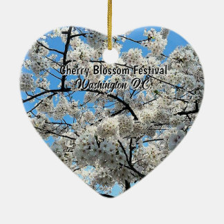 Cherry Blossom Festival Washington D.C. Souvenir Keramik Ornament