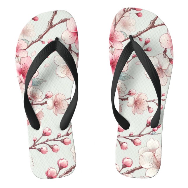 Cherry Blossom Flip Flops (Fußbett)