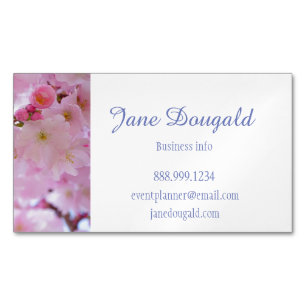 Cherry Blossom Flower Carte de visite personnalisé