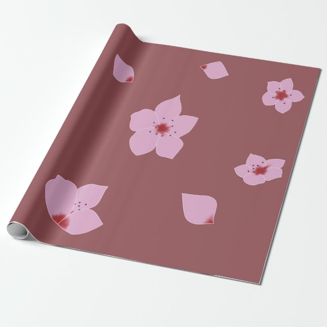 Cherry Blossom Geschenkpapier (Ungerollt)