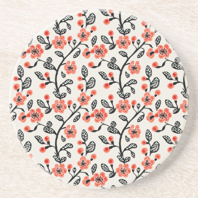 Cherry Blossom Getränkeuntersetzer (Vorne)