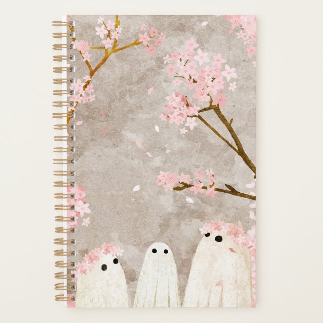 Cherry Blossom Ghosts Planer (Vorderseite)