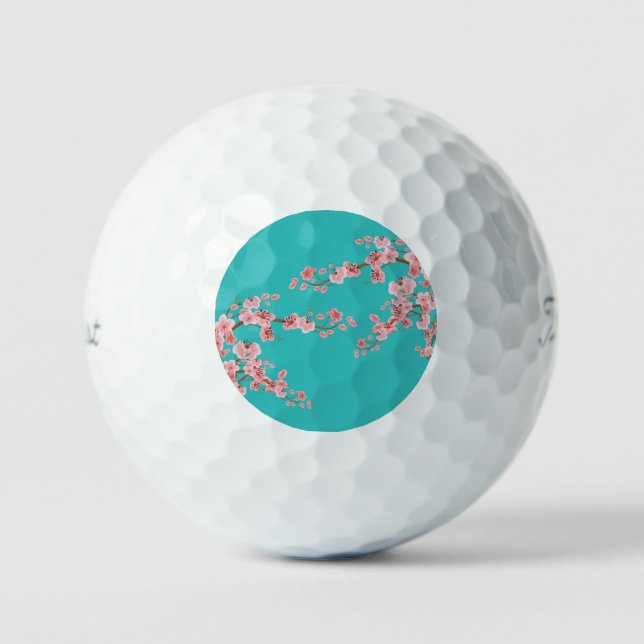 Cherry Blossom Golf Balls Golfball (Vorderseite)