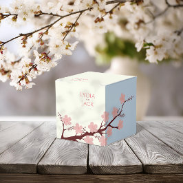 Cherry Blossom Hochzeit Geschenkschachtel