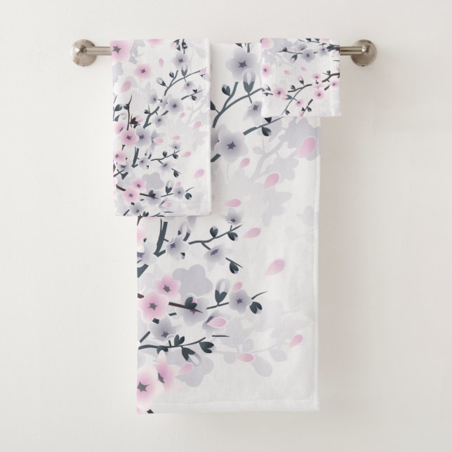 Cherry Blossom Illustrateur Dusty rose mauve (En situation)