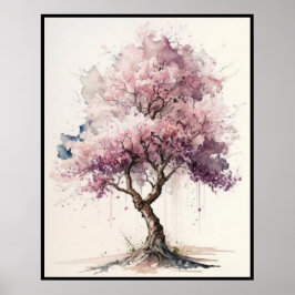 Cherry Blossom im Speicher Poster