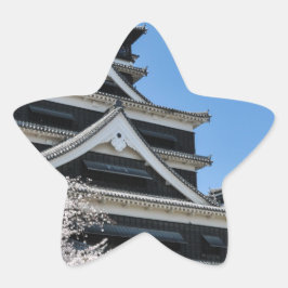 Cherry Blossom in Japan Stern-Aufkleber