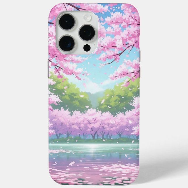 Cherry Blossom iPhone 15 Pro Max-Hüllen Case-Mate iPhone Hülle (Rückseite)