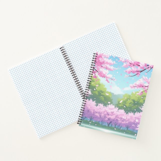 Cherry Blossom Journal Notizbuch (Innenseite)