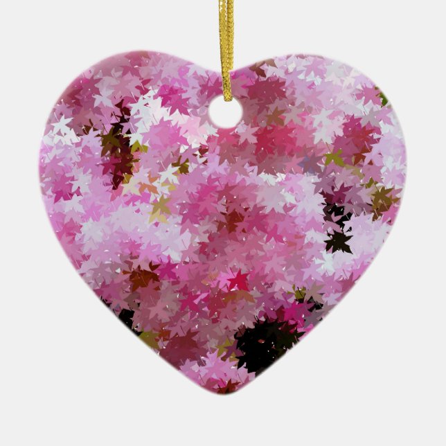 CHERRY BLOSSOM KERAMIK ORNAMENT (Vorne)