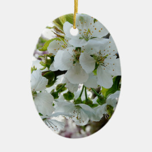 Cherry Blossom Keramik Ornament