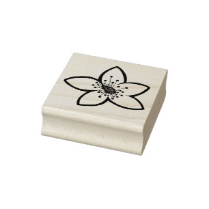 Cherry Blossom KiniArt Gummi Briefmarke Gummistempel