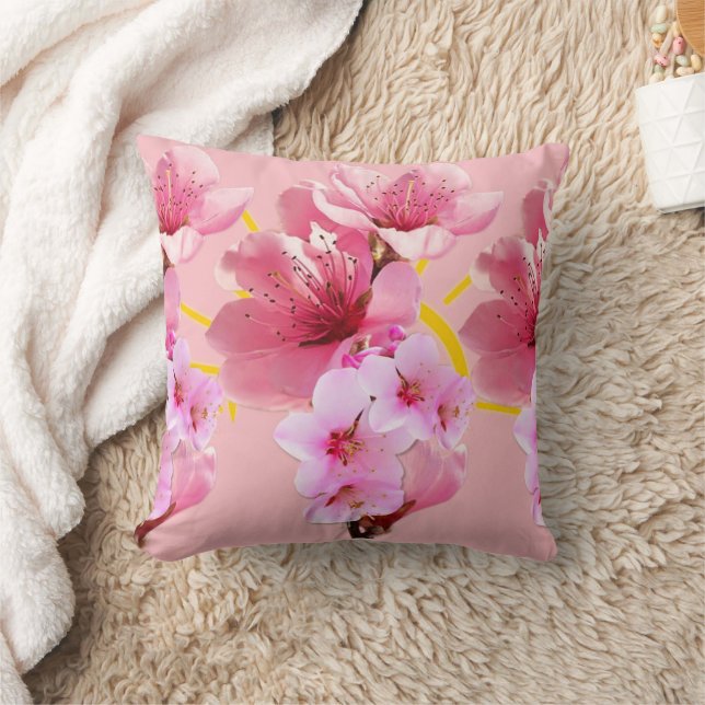 Cherry Blossom Kissen (Decke)