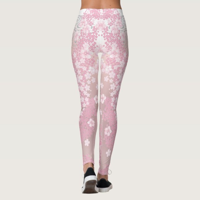 Cherry Blossom Leggings (Rückseite)