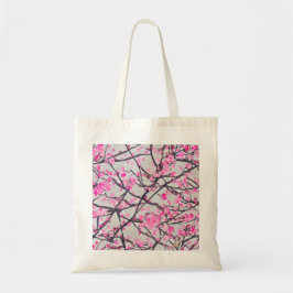 Cherry Blossom Leinwand Tasche