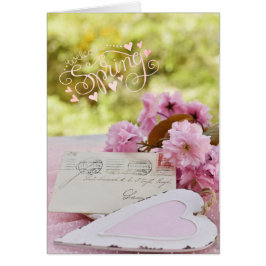 Cherry Blossom Loveletter Spring Text