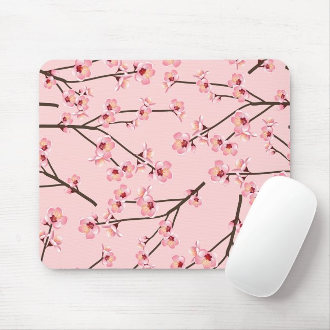 Cherry Blossom Mousepad (Mit Mouse)