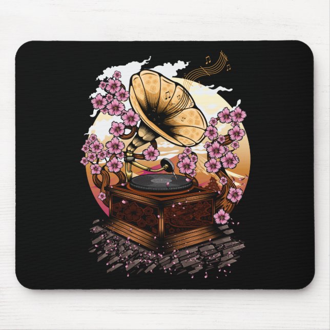 Cherry Blossom Musical Mousepad (Vorne)