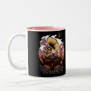 Cherry Blossom Musical Zweifarbige Tasse