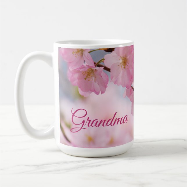 Cherry Blossom Mutter-Tag-Tasse Kaffeetasse (Links)