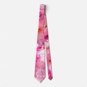 Cherry Blossom Neck Tie Krawatte