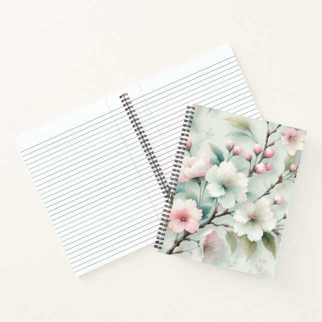 Cherry Blossom Notizbuch (Innenseite)
