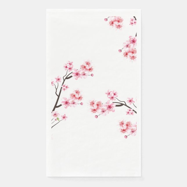 Cherry Blossom Paper Napkin Serviette (Vorderseite)