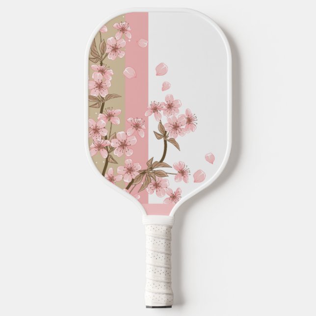 Cherry Blossom Pickleball Paddle (Vorderseite)