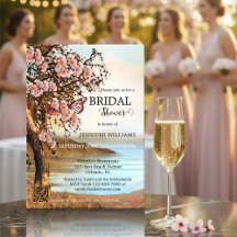 Cherry Blossom Pink Butterfly Brautparty