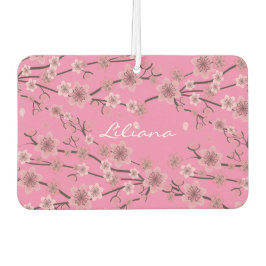 Cherry Blossom Pink Name Car Autolufterfrischer