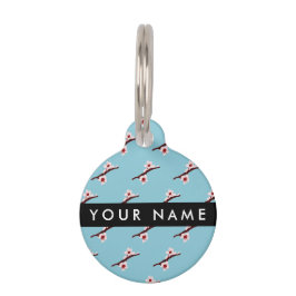 Cherry Blossom, Pink Sakura, Ihr Name Haustiermarke