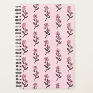 Cherry Blossom Planner - rosa Muster Planer