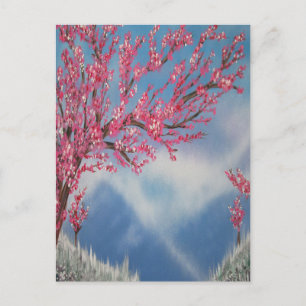Cherry Blossom Postkarte