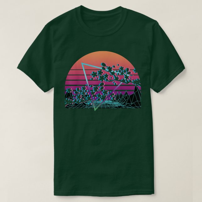 Cherry Blossom Retro 221 T-Shirt (Design vorne)