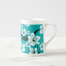 CHERRY BLOSSOM - SAKURA (AQUAMARIN) PROZELLANTASSE