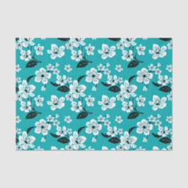 CHERRY BLOSSOM - SAKURA (AQUAMARIN) SEIDENPAPIER
