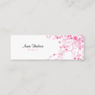 Cherry Blossom, Sakura, Floristina, Blume Shop Mini Visitenkarte