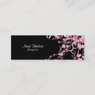 Cherry Blossom, Sakura, Floristina, Blume Shop Mini Visitenkarte